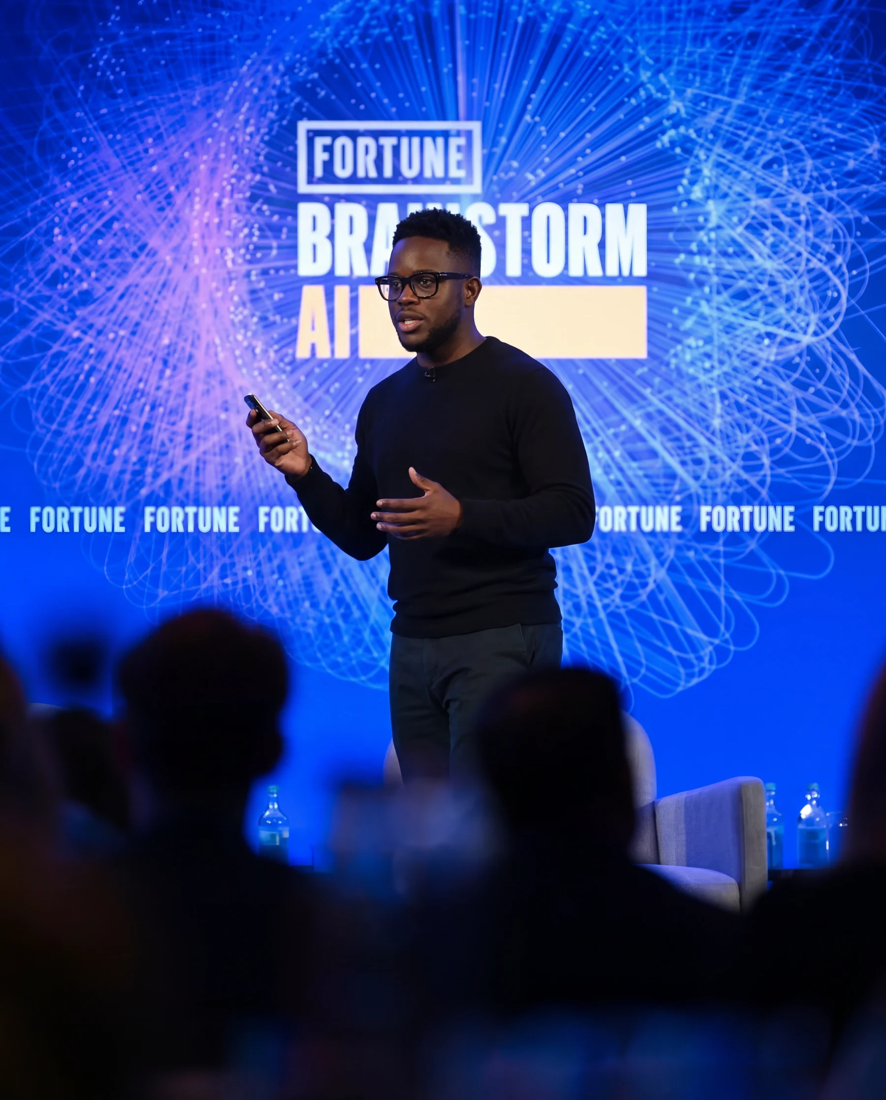 Graham Kaz speaking at Fortune Brainstorm AI